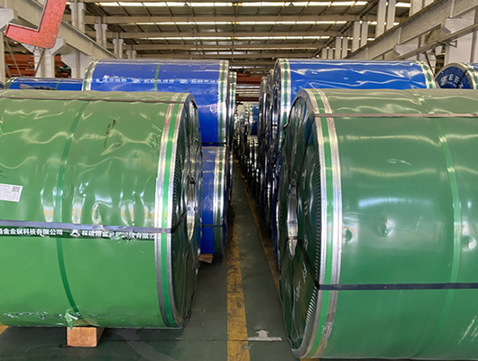 2B 2D NO.4 NO.8 BA HL ม้วนสแตนเลสรีดเย็น Ss 201 Coil