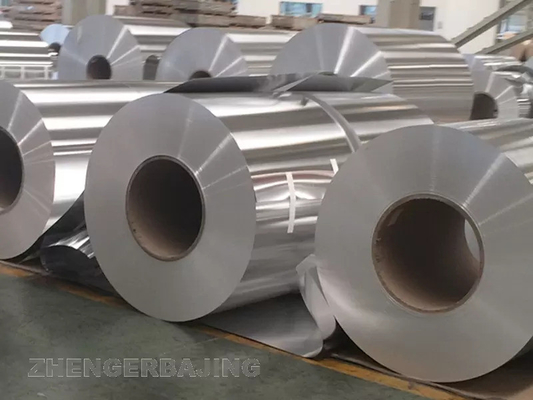 Anodized 1060 Aluminium Coil Stock 2.0mm-6.0mm การนำไฟฟ้าที่ดี