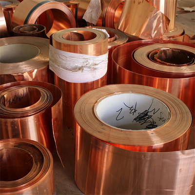 C17200 C17500 Beryllium Copper Strip Coil การนำไฟฟ้าที่ดีเยี่ยม