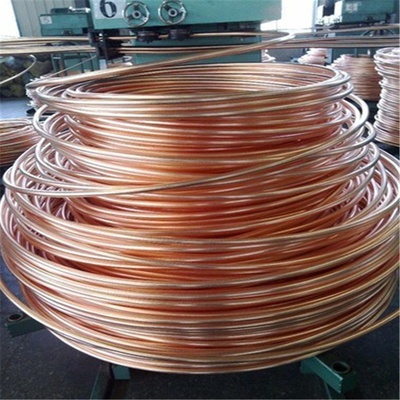 C11000 ท่อทองแดง HVAC ท่อทองแดงตรง 0.1mm-20mm การนำความร้อน