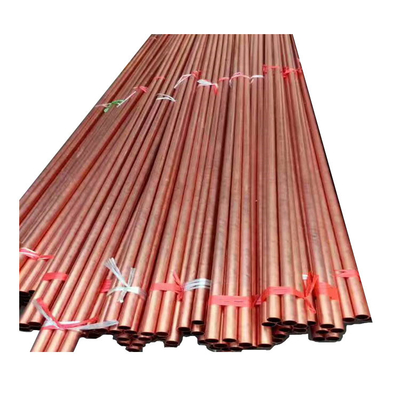 ท่อทองแดงขนาด 6 นิ้ว 99.99% C12000 Hvac Copper Tubing Ultimate Strength