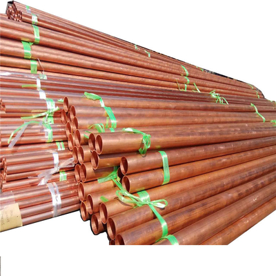 ท่อทองแดงขนาด 6 นิ้ว 99.99% C12000 Hvac Copper Tubing Ultimate Strength