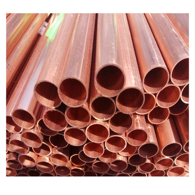 ท่อทองแดงอุตสาหกรรมส่งน้ำ 1m-15m ยาว 1/4&quot; Copper Tube