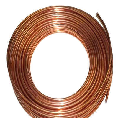 C17500 ท่อทองแดงอุตสาหกรรม 1mm ~ 914mm Ac Copper Tube ขัดเงา